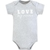 image:imageHudson Baby Cotton Bodysuits Neutral Abstract 912 Months