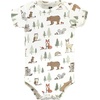 image:imageHudson Baby Girls Unisex Forest Animals 5Pack Bodysuits 03 Months 100 Cotton