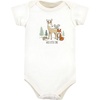 image:imageHudson Baby Girls Unisex Forest Animals 5Pack Bodysuits 03 Months 100 Cotton