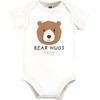 image:imageHudson Baby Unisex Baby Cotton Bodysuits Bear Hugs 912 Months