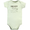 image:imageHudson Baby Unisex Baby Cotton Bodysuits Dinosaur Adventures 5Pack 69 Months