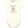 image:imageHudson Baby Unisex Baby Cotton Bodysuits Snuggle Bear 5 Pack 1824 Months