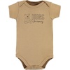 image:imageHudson Baby Unisex Baby Cotton Bodysuits Teddy Bears 3Pack Newborn