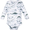 image:imageHudson Baby babyboys Cotton Longsleeve Bodysuits 3packHear Me Roar Dino