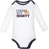 image:imageHudson Baby babyboys Cotton Longsleeve Bodysuits 3packVarsity Lion Cub