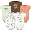 image:imageHudson Baby Unisex Baby Cotton Bodysuits Dinosaur Adventures 5Pack 69 Months
