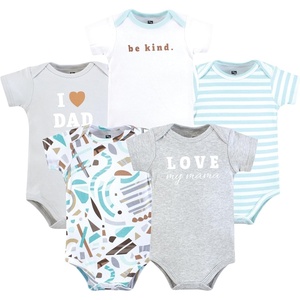 image:imageHudson Baby Cotton Bodysuits Neutral Abstract 912 Months