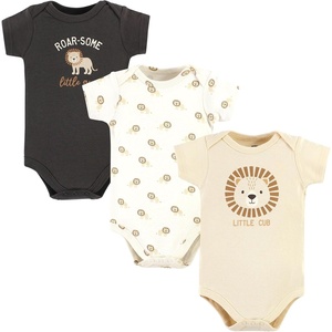 image:imageHudson Baby Unisex Baby Cotton Bodysuits Brave Lion 1824 Months