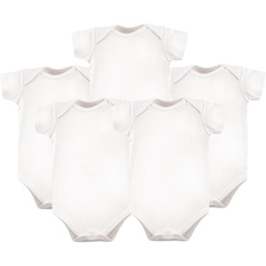 image:imageHudson Baby Unisex Baby Cotton Bodysuits White 1218 Months