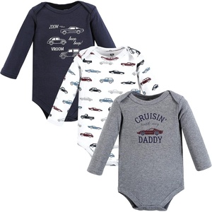 image:imageHudson Baby Unisex Baby Holiday Cotton BodysuitsCars