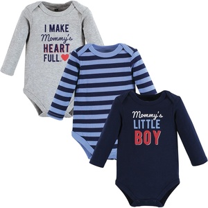 image:imageHudson Baby Unisex Baby Holiday Cotton BodysuitsMommys Little Boy