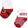 image:imageHudson Baby Baby 8pack Cotton Rich Newborn and Terry Socks12 Days of Christmas