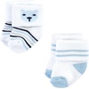 image:imageHudson Baby Baby 8pack Cotton Rich Newborn and Terry SocksBear Boy 8pack