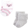 image:imageHudson Baby Baby 8pack Cotton Rich Newborn and Terry SocksBear Girl 8pack