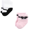 image:imageHudson Baby Baby 8pack Cotton Rich Newborn and Terry SocksBows 12pack