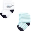 image:imageHudson Baby Baby 8pack Cotton Rich Newborn and Terry SocksMint Whale