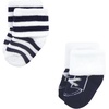 image:imageHudson Baby Baby 8pack Cotton Rich Newborn and Terry SocksMint Whale