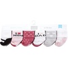 image:imageHudson Baby Baby 8pack Cotton Rich Newborn and Terry SocksMom and Dad Girl Pink Black 12pack