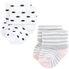 image:imageHudson Baby Baby 8pack Cotton Rich Newborn and Terry SocksMom and Dad Girl Pink Black 12pack
