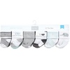 image:imageHudson Baby Baby 8pack Cotton Rich Newborn and Terry SocksMom and Dad Gray Mint 12pack
