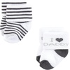 image:imageHudson Baby Baby 8pack Cotton Rich Newborn and Terry SocksMom and Dad Gray Mint 12pack