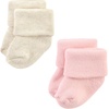 image:imageHudson Baby Baby 8pack Cotton Rich Newborn and Terry SocksPink Cheetah