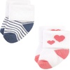 image:imageHudson Baby Baby 8pack Cotton Rich Newborn and Terry SocksPink Love