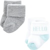 image:imageHudson Baby Baby 8pack Cotton Rich Newborn and Terry SocksSheep 12pack