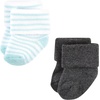 image:imageHudson Baby Baby 8pack Cotton Rich Newborn and Terry SocksSheep 12pack