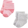image:imageHudson Baby Baby 8pack Cotton Rich Newborn and Terry SocksStrawberry 12pack