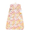 image:imageHudson Baby Infant Girls Long Sleeve Plush Faux Fur Sleeping Bag Wearable BlanketPeace Love Flowers