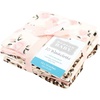 image:imageHudson Baby Unisex Baby Flannel Cotton Poly Washcloths Teddy Bears 12 Pack One SizeNeutral Pink Floral 10 Pack