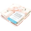 image:imageHudson Baby Unisex Baby Flannel Cotton Poly Washcloths Teddy Bears 12 Pack One SizePink Dainty Floral 10 Pack