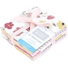 image:imageHudson Baby Unisex Baby Flannel Cotton Poly Washcloths Teddy Bears 12 Pack One SizeSoft Painted Floral 12 Pack