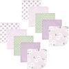Purple Dainty Floral 10 Pack