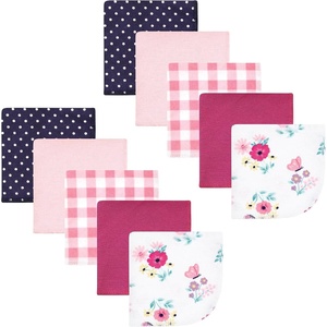 image:imageHudson Baby Unisex Baby Flannel Cotton Poly Washcloths Teddy Bears 12 Pack One SizeButterfly Floral 10 Pack