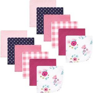 image:imageHudson Baby Unisex Baby Flannel Cotton Poly Washcloths Teddy Bears 12 Pack One SizeButterfly Floral 12 Pack