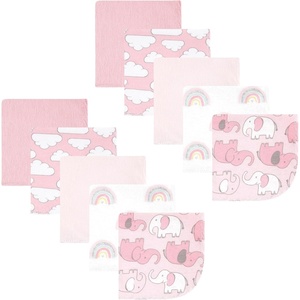 image:imageHudson Baby Unisex Baby Flannel Cotton Poly Washcloths Teddy Bears 12 Pack One SizeGirl New Elephant 10pack