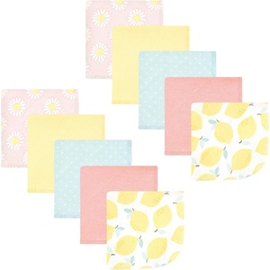 image:imageHudson Baby Unisex Baby Flannel Cotton Poly Washcloths Teddy Bears 12 Pack One SizeLemon Daisy 10 Pack