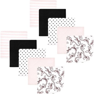 image:imageHudson Baby Unisex Baby Flannel Cotton Poly Washcloths Teddy Bears 12 Pack One SizePink Bows 10 Pack
