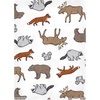 image:imageHudson Baby Unisex Baby Cotton Poly Flannel Burp Cloths Bundle Teddy Bears One SizeAnimal Adventure