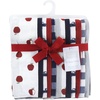 image:imageHudson Baby Unisex Baby Cotton Poly Flannel Burp Cloths Bundle Teddy Bears One SizeApple Orchard
