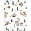 image:imageHudson Baby Unisex Baby Cotton Poly Flannel Burp Cloths Bundle Teddy Bears One SizeBrown  Green  Orange