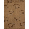 image:imageHudson Baby Unisex Baby Cotton Poly Flannel Burp Cloths Bundle Teddy Bears One SizeBrown