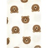 image:imageHudson Baby Unisex Baby Cotton Poly Flannel Burp Cloths Bundle Teddy Bears One SizeBrown
