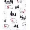 image:imageHudson Baby Unisex Baby Cotton Poly Flannel Burp Cloths Bundle Teddy Bears One SizeBuffalo Plaid Bear