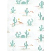 image:imageHudson Baby Unisex Baby Cotton Poly Flannel Burp Cloths Bundle Teddy Bears One SizeDesert Cactus