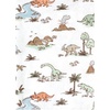 image:imageHudson Baby Unisex Baby Cotton Poly Flannel Burp Cloths Bundle Teddy Bears One SizeDinosaur Adventures