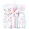 image:imageHudson Baby Unisex Baby Cotton Poly Flannel Burp Cloths Bundle Teddy Bears One SizeDreamy Unicorn