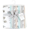 image:imageHudson Baby Unisex Baby Cotton Poly Flannel Burp Cloths Bundle Teddy Bears One SizeNeutral Dino World